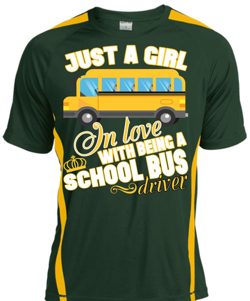 Being A School Bus Driver T Shirt, Just A Girl In Love T Shirt, Cool Shirt