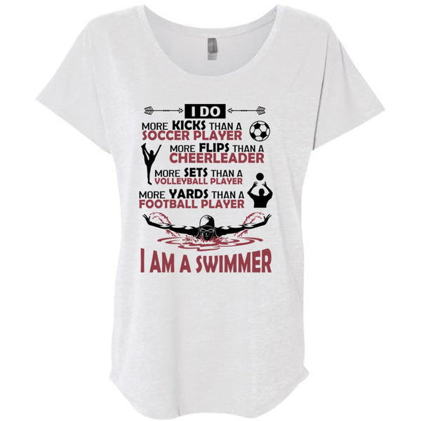 More Flips Than A Cheerleader T Shirt, I Am A Swimmer T Shirt, Sport T Shirt