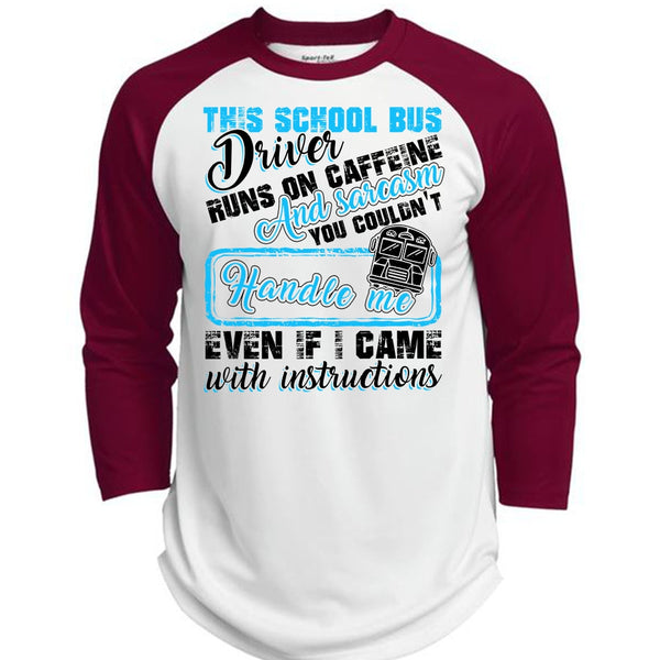 This School Bus Driver T Shirt, I Love Bus T Shirt, Awesome T-Shirts  (Polyester Game Baseball Jersey)
