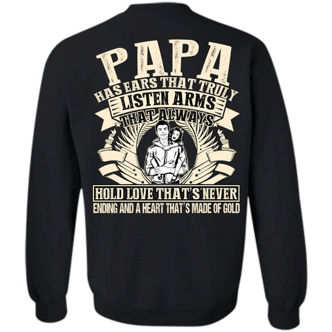 A black t-shirt with the shopify logo