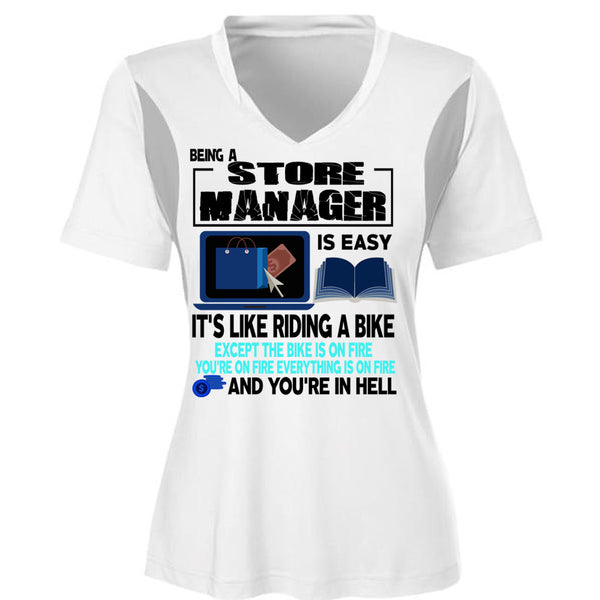 Being A Store Manager Is Easy T Shirt, I Love Manager T Shirt, Awesome T-Shirts