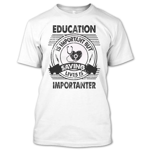 A black t-shirt with the shopify logo