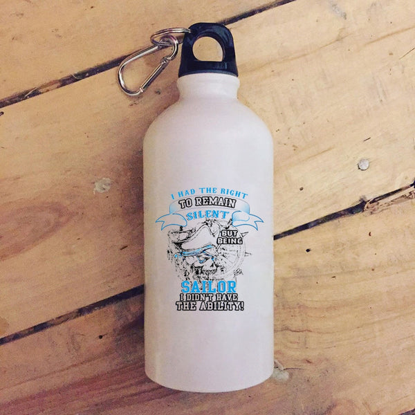 Being A Sailor 20 oz Stainless Steel Bottle,Cool Gift For Sailor Outdoor Sports Water Bottle