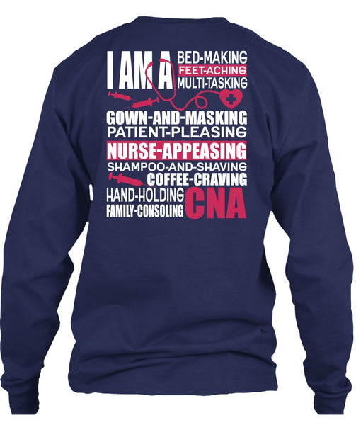 Family Consoling CNA T Shirt, Patient Pleasing T Shirt