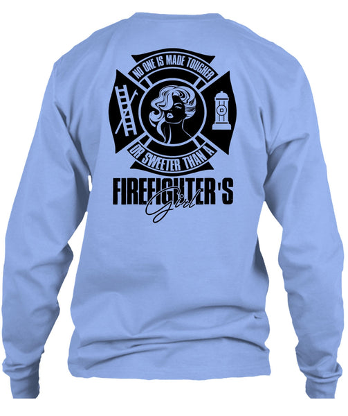 Sweetest Than A Firefighter's Girl T Shirt, I Love Firefighter T Shirt