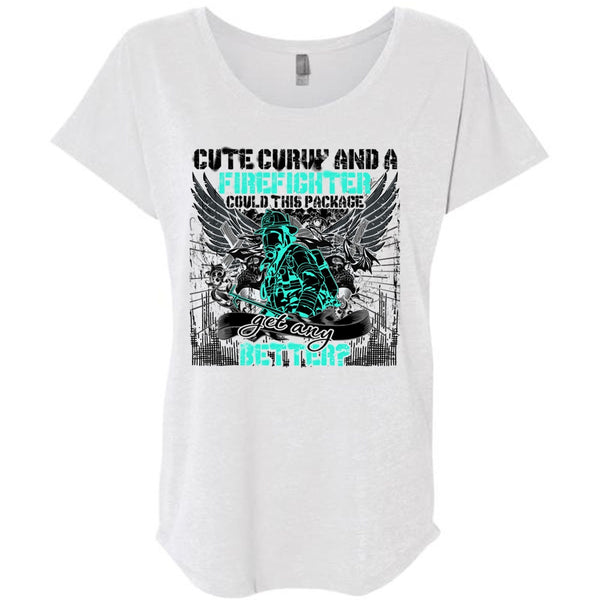 Cute Curvy And A Firefighter T Shirt, I Love Firefighter T Shirt, Awesome T-Shirts