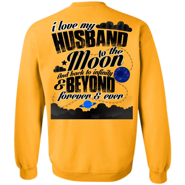 Moon And Back T Shirt, I Love My Husband Sweatshirt