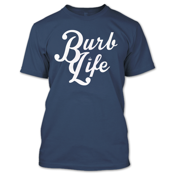 A black t-shirt with the shopify logo