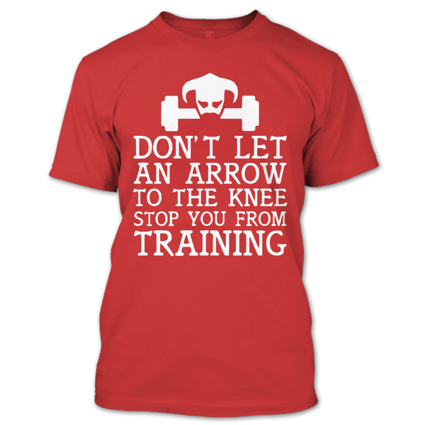 A black t-shirt with the shopify logo