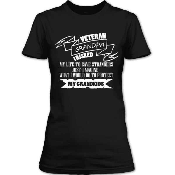 A black t-shirt with the shopify logo