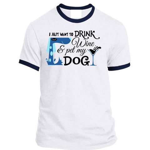 A black t-shirt with the shopify logo