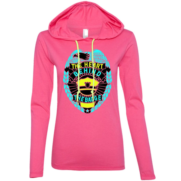 The Heart Behind The Badge T Shirt, I Love Police T Shirt, Awesome T-Shirts