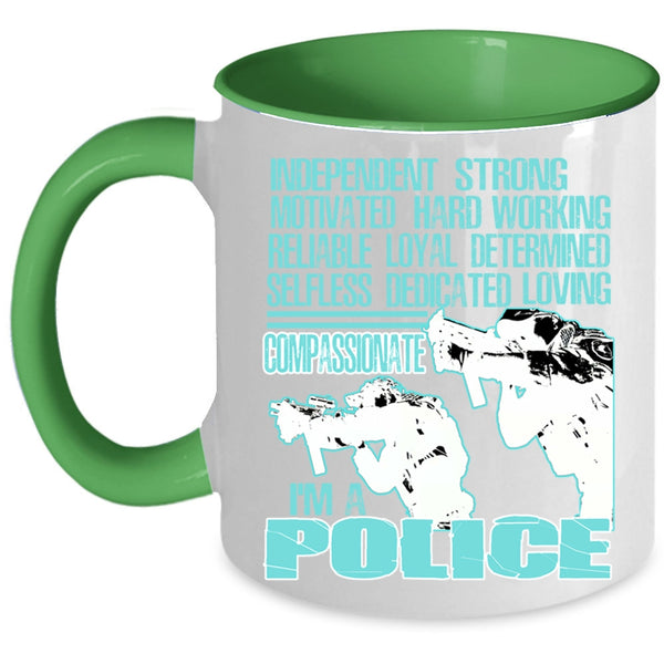 Awesome Gift For Police Coffee Mug, I'm A Police Accent Mug