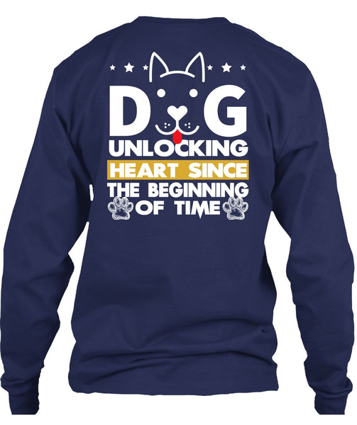 Dog Unlocking Heart T Shirt, My Favorite T Shirt
