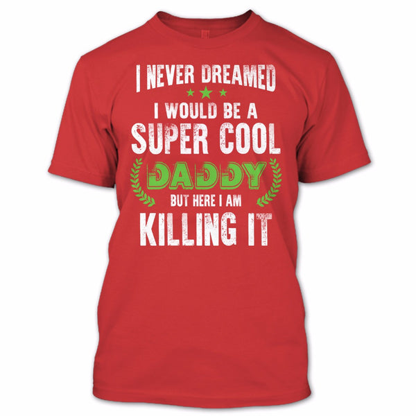 A black t-shirt with the shopify logo