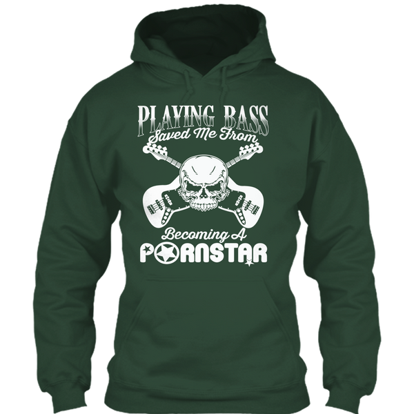 A black t-shirt with the shopify logo