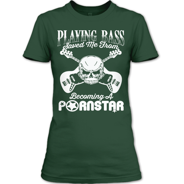 A black t-shirt with the shopify logo