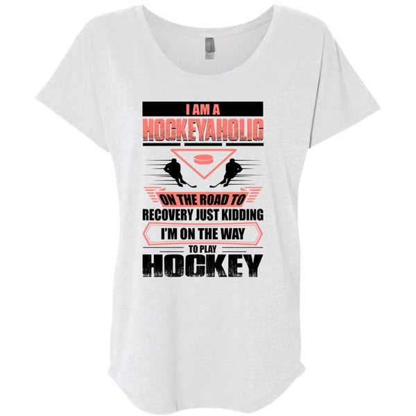 I Am A Hockeyaholic T Shirt, I Love Hockey T Shirt, Awesome T-Shirts