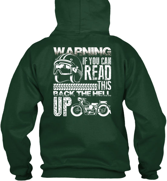 You Can Read T Shirt, This Back The Hell Up T Shirt