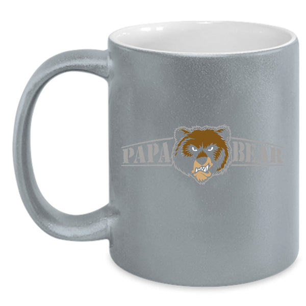 Cool Papa Mug, Bear Cup, Father's Day Mug, Papa Bear Cup