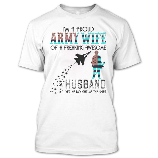 A black t-shirt with the shopify logo