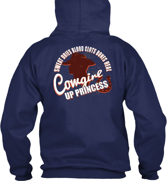 Heal Cowgirls Up Princess T Shirt, Sweat Dries Blood Clots Bones T Shirt