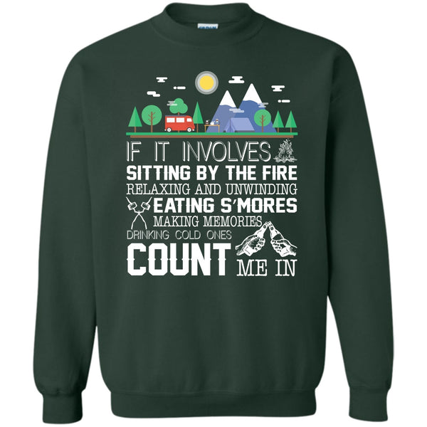 I Just Need To Go Camping With My Dog T Shirt, Coolest Camper Sweatshirt