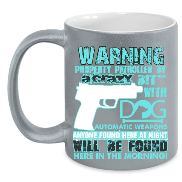 Cool Gift For Dog Owner Coffee Mug, Crazy Dog Accent Mug