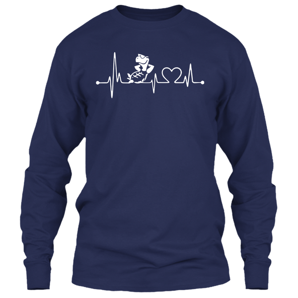 A black t-shirt with the shopify logo