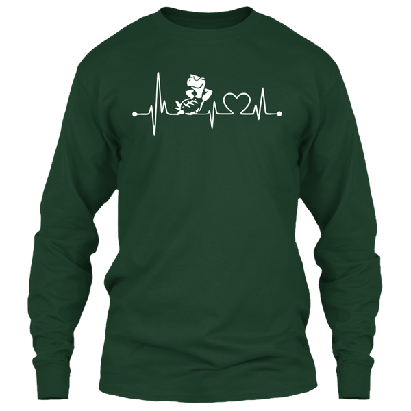 A black t-shirt with the shopify logo