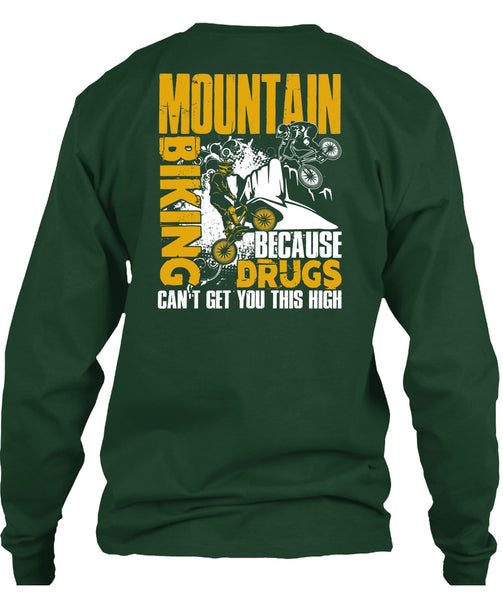 Mountain Biking T Shirt, Being A Biker T Shirt