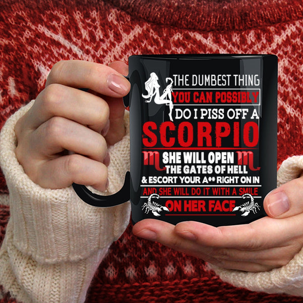 Scorpio Coffee Mug, Birthday Gift For Daughter Coffee Cup