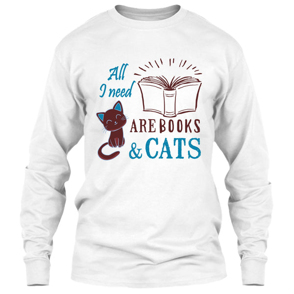 All I Need Are Books & Cats T Shirt, I'm A Coolest Book Reader T Shirt
