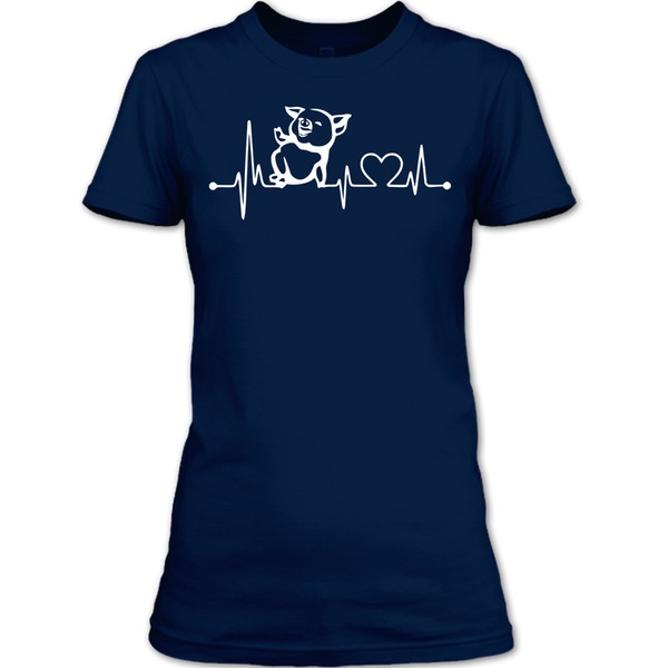 A black t-shirt with the shopify logo