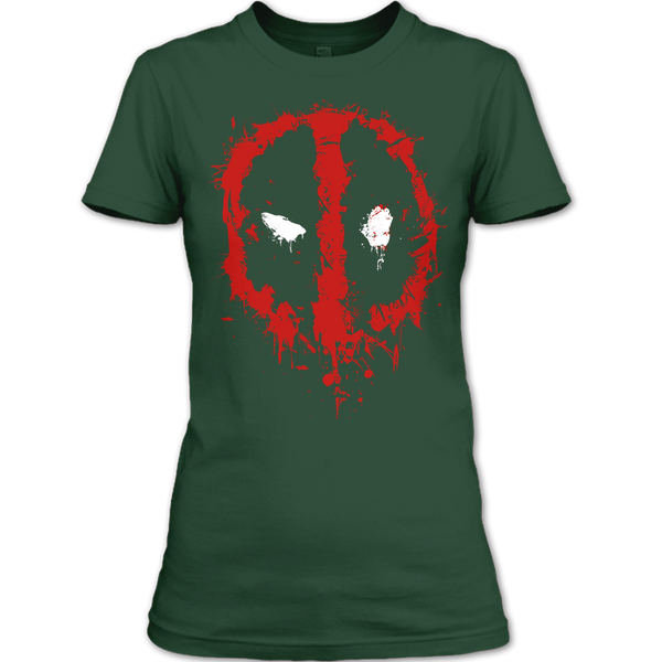 A black t-shirt with the shopify logo