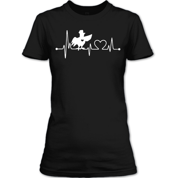 A black t-shirt with the shopify logo