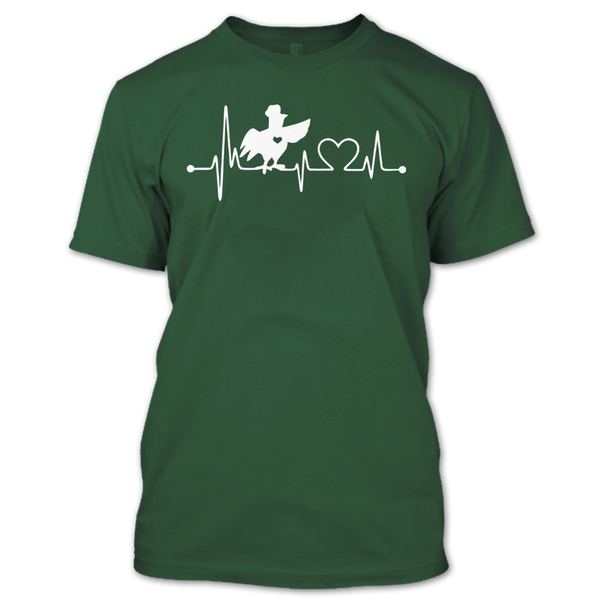 A black t-shirt with the shopify logo