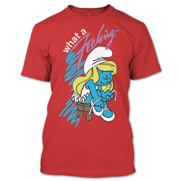 A black t-shirt with the shopify logo