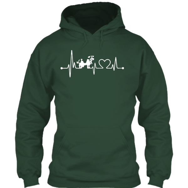 A black t-shirt with the shopify logo