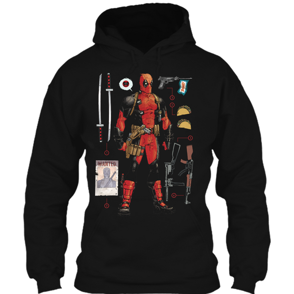 A black t-shirt with the shopify logo