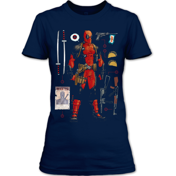 A black t-shirt with the shopify logo