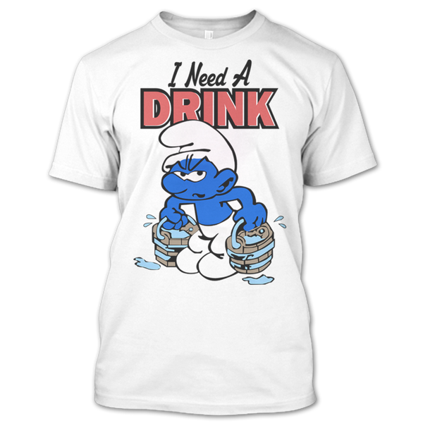 A black t-shirt with the shopify logo