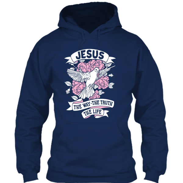 A black t-shirt with the shopify logo