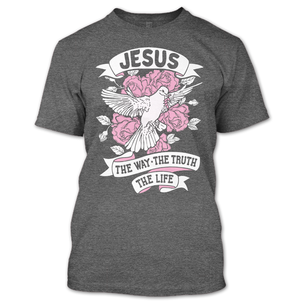 A black t-shirt with the shopify logo