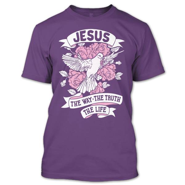 A black t-shirt with the shopify logo