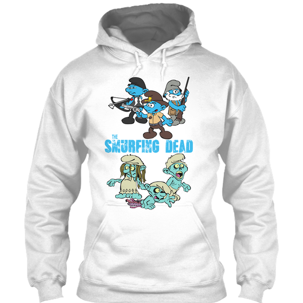 A black t-shirt with the shopify logo