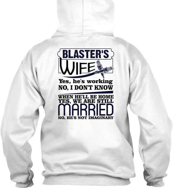 Blaster's Wife T Shirt, I Love Wife T Shirt