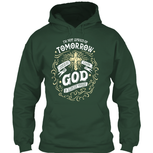 A black t-shirt with the shopify logo