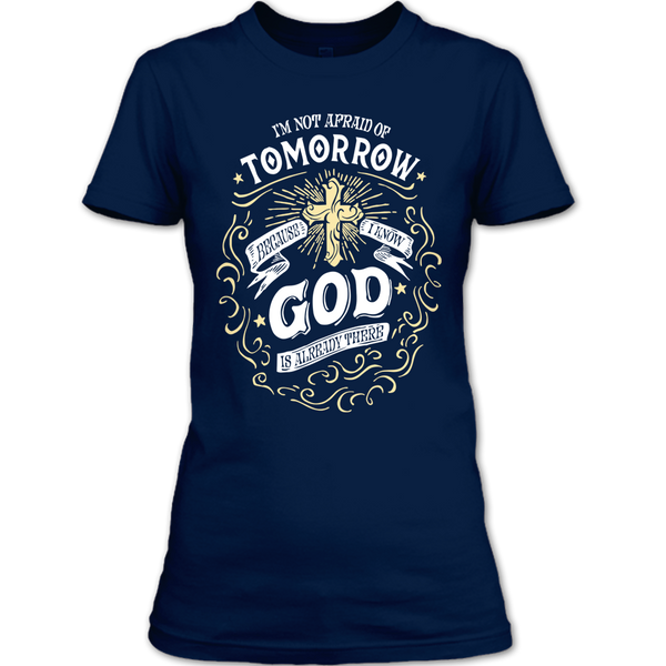 A black t-shirt with the shopify logo