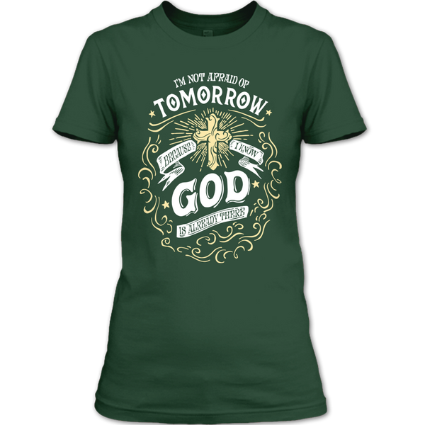 A black t-shirt with the shopify logo